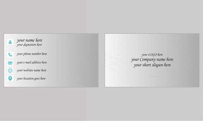 This is a new style business card.