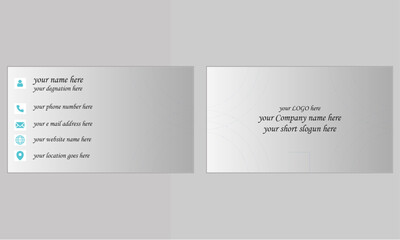 Fototapeta premium This is a new style business card.