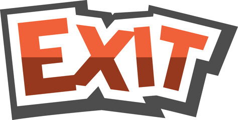Design of exit message © RATOCA
