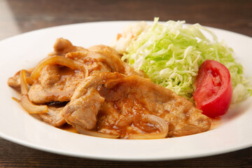 豚肉の生姜焼き