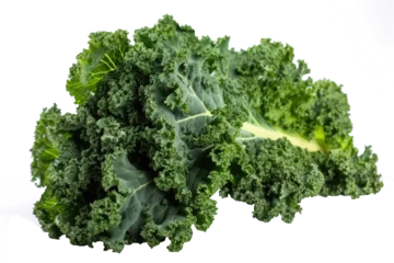 Poster Kale isolated on transparent background. Generative Ai © Areerat