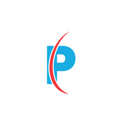 logo letter P with unique designs. Initial letter P logo vector design template. business logo design