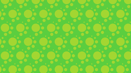 seamless green bubbles background pattern