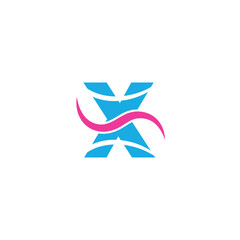 Initial letter X logo vector design template. logo letter X with unique designs.