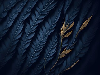 Abstract background with feather pattern colorful. ai generative