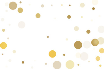 Gold glitter confetti, great design for any purpose. Party decor.