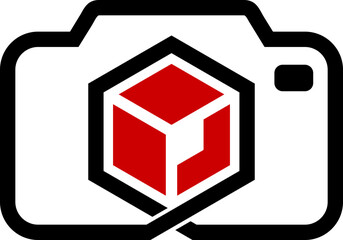 stop sign on black camera