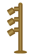 Led table lamp. vector illustration