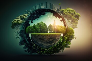 Technology, carbon neutrality Environment, Generative Ai
