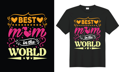  Mom t-shirt design Mother day t-shirts design, for Hand drawn lettering phrase. Modern calligraphy t shirt design. best selling typography creative custom Women's Day t shirt design. mom t shirt