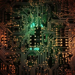 Fototapeta premium electronic circuit board