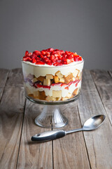 Delicious strawberry trifle that's easy to make and perfect for summer parties.