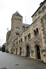 Obraz premium Preußisches Regierungsgebäude in koblenz, Deutschland