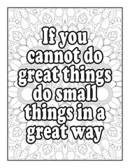 Quotes. Motivational quotes coloring page. Inspirational quotes coloring page. Positive quotes coloring page. Good vibes. Motivational swear word. Motivational typography. Mandala Coloring Pages