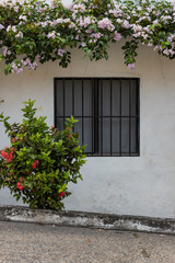 window with flowers, Honda, Colombia 