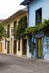 street in the town of Honda, Colombia 