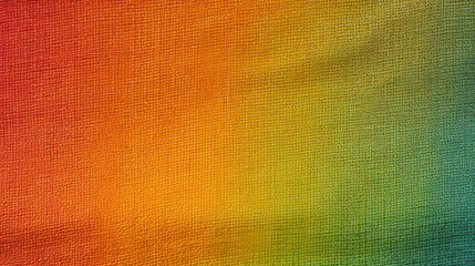 Obraz premium rainbow gradient with a burlap texture, gay pride, LGBTQ