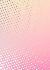 Pink dot pattern vertical background, Usable for banner, poster, Advertisement, events, party, celebration, and various graphic design works