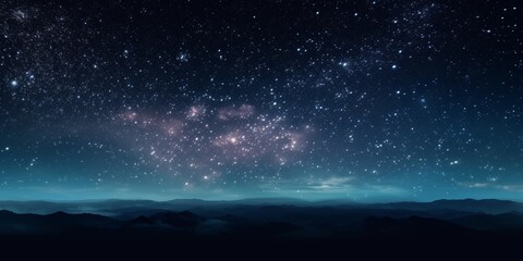 Fototapeta na wymiar beautiful sky night with stars background