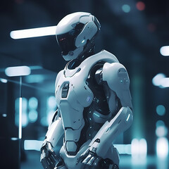 Robot with render