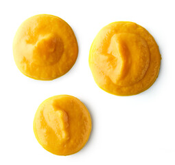 yellow vegetable puree