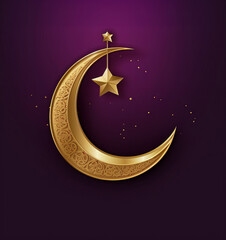 Obraz na płótnie Canvas Islamic Holiday Background. Illustration AI Generative