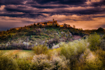 Fototapeta premium Trisobbio - Monferrato - Alessandria