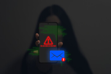 Do not click on this link, message