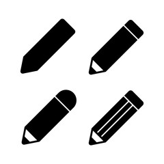 Pencil icon vector illustration. pen sign and symbol. edit icon vector