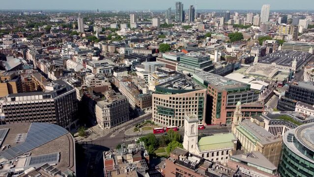 Holborn Circus is a five-way junction at the western extreme of the City of London, specifically between Holborn and its Hatton Garden part