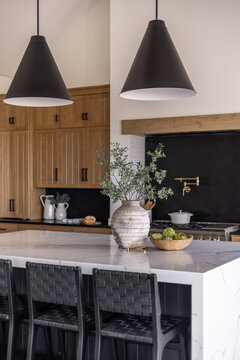 modern kitchen interior