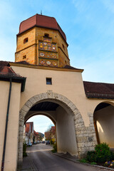 Naklejka premium Oberes Tor Lauchheim, Ostalbkreis / Baden-Württemberg
