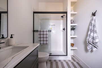 modern bathroom interior