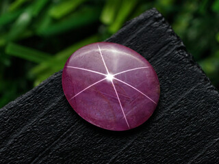 Natural Star Ruby Loose Gemstone