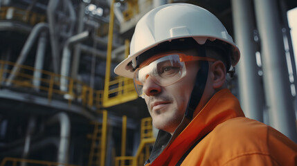 successful worker in industry