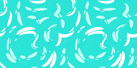 水をイメージした抽象的なパターン背景イラスト