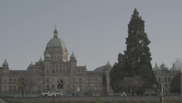 BC Parliament at Sunset in S-LOG 60fps