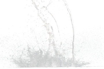 Blur Defocus Image of Water hit wall ground, explode into drop droplet. Amount Water attack impact and fluttering in air explosion. Stop motion freeze shot. Splash Water for texture elements