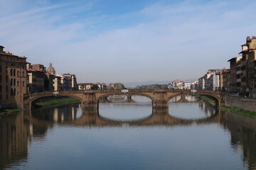 Fototapeta na wymiar Ponte Santa Trinita Florence/ フィレンツェの聖三位一体の橋