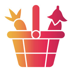 vegetable basket icon