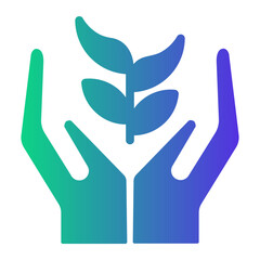 Obraz premium eco farming icon