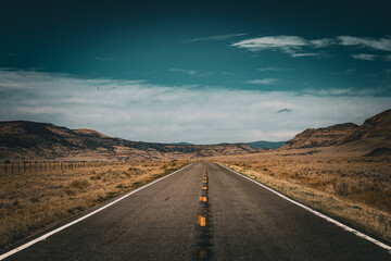 road in the desert