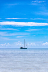 Fototapeta premium yacht in the sea, Cape Tribulation, Queensland, Australia