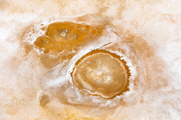 Aerial Photography over Kati Thanda-Lake Eyre, outback South Australia, Australia