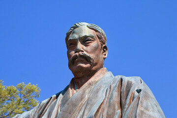 Fototapeta premium 岩崎弥太郎像（高知県・安芸市）