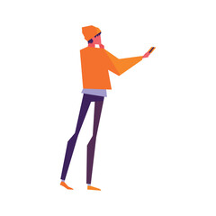 man holding bank credit card