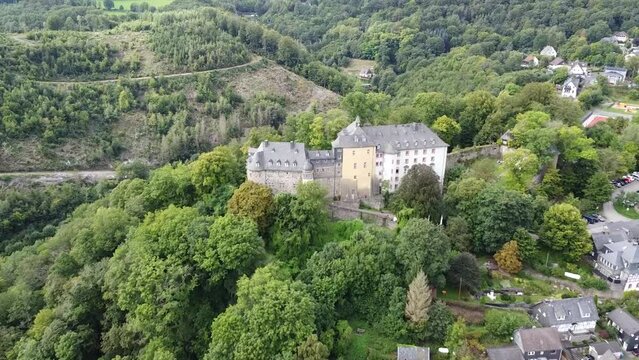 Freusburg im Siegerland, Deutschland Drohnenflug