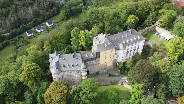 Freusburg im Siegerland, Deutschland Drohnenflug