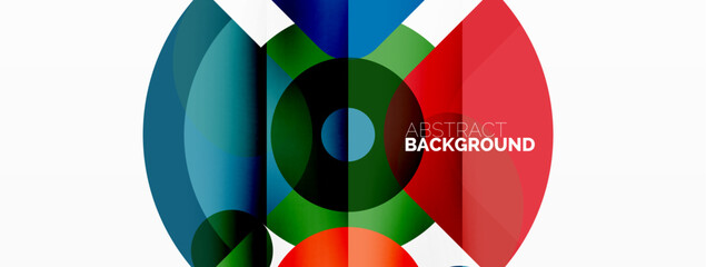 Obraz premium Colorful geometric pattern, minimal abstract background for wallpaper, banner, presentation