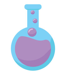 discovers medicine with beaker flask